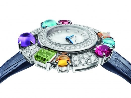 103499_BVLGARI ALLEGRA系列白K金彩寶腕錶_參考售價：約新台幣956,000元(5)