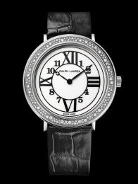 Ralph Lauren高級鐘錶展12/15-31 緣自飄雪之美 RL888珠寶腕錶