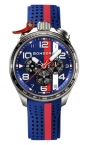 BOLT- 68系列 全鋼藍面XL復古賽車計時碼錶