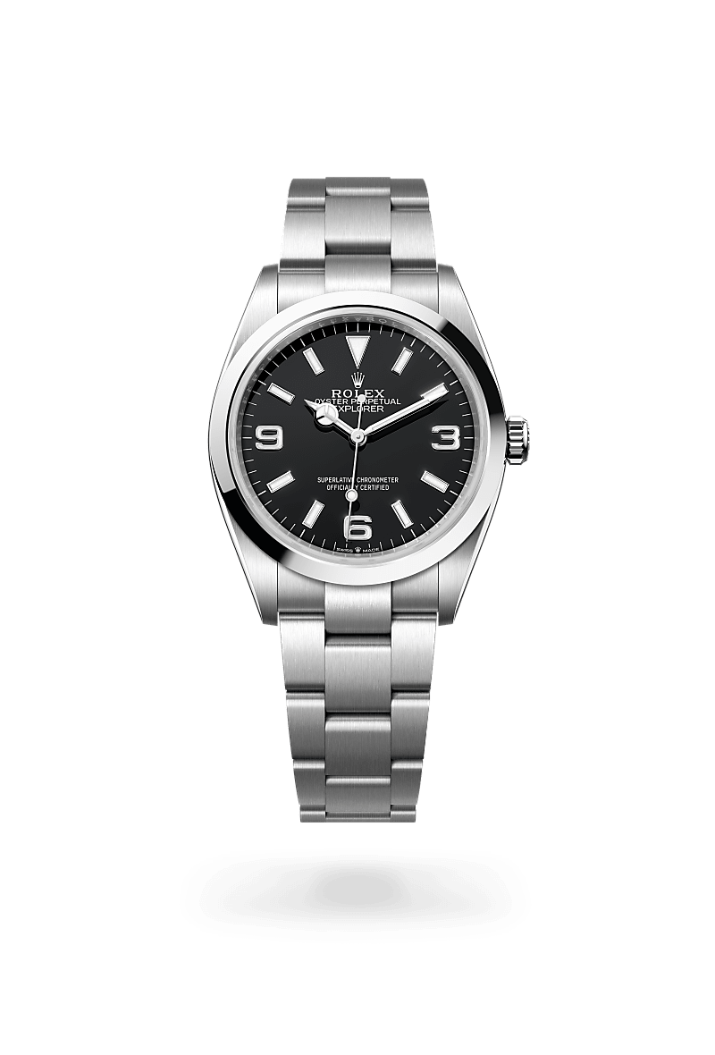 Rolex Explorer腕錶蠔式鋼款，M124270-0001* - 時美齋鐘錶