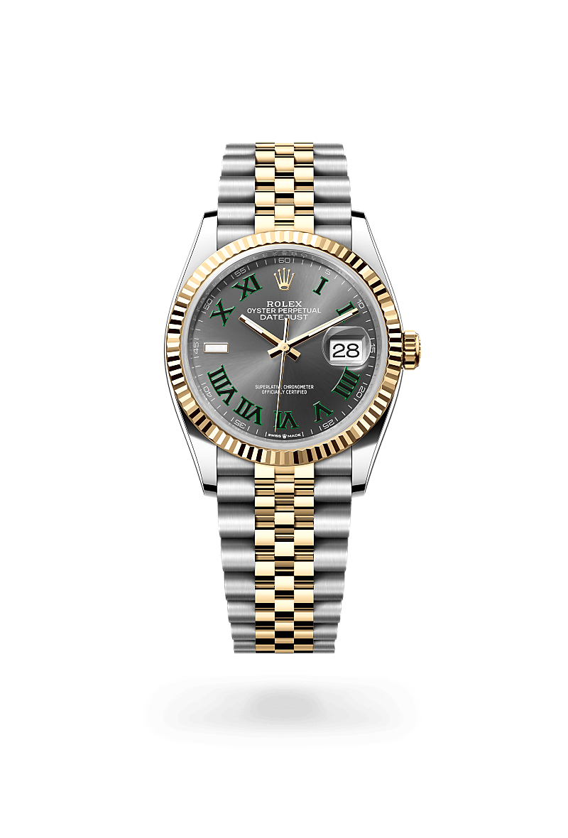 Rolex Datejust腕錶黃金鋼（蠔式鋼與黃金的組合）款，M126233-0035* - 時美齋鐘錶