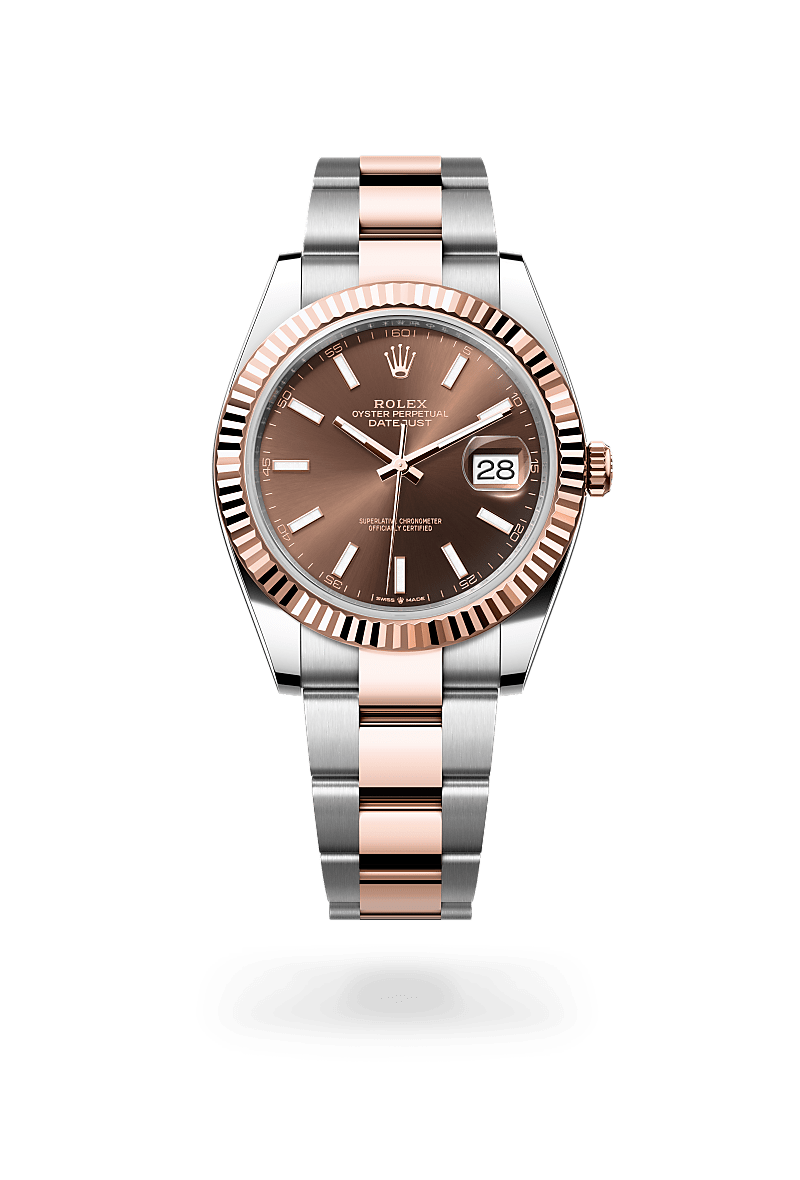 Rolex Datejust腕錶永恒玫瑰金鋼（蠔式鋼與永恒玫瑰金的組合）款，M126331-0001* - 時美齋鐘錶