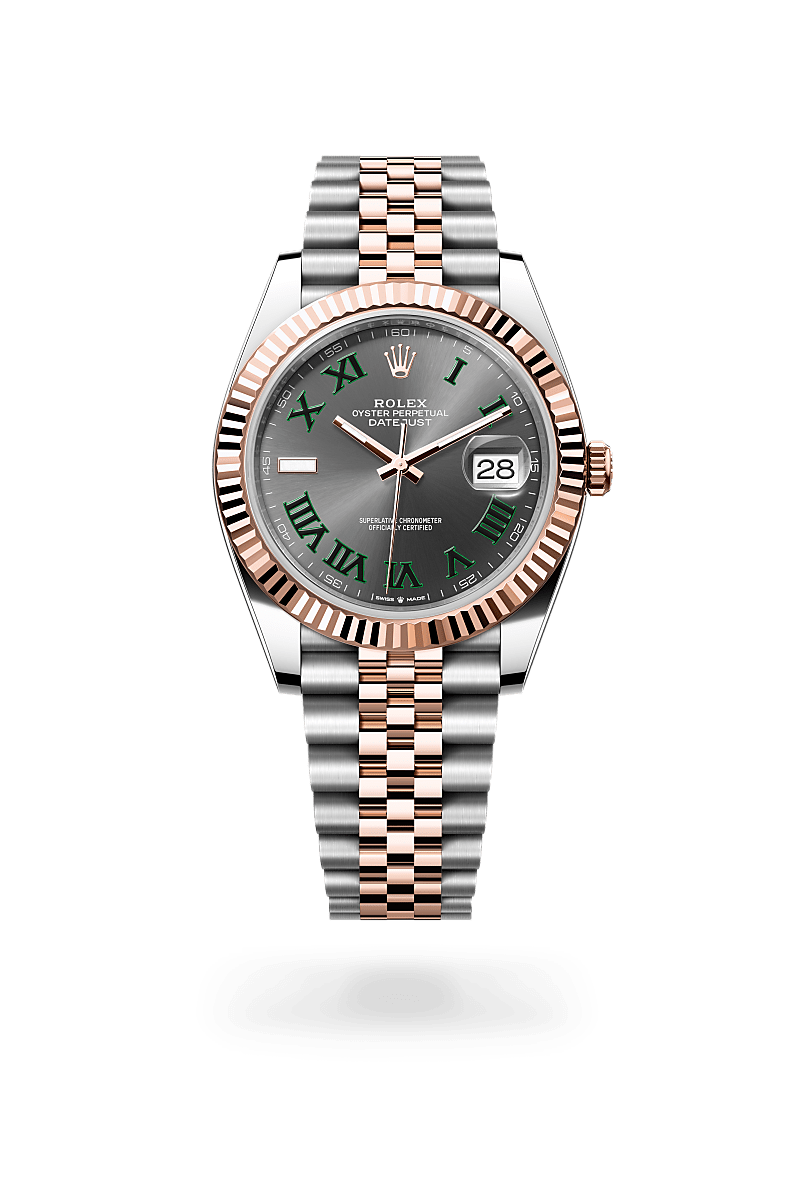 Rolex Datejust腕錶永恒玫瑰金鋼（蠔式鋼與永恒玫瑰金的組合）款，M126331-0016* - 時美齋鐘錶