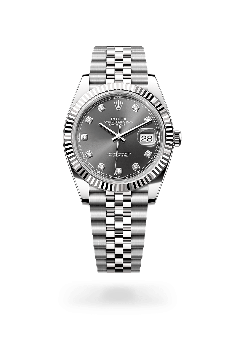 Rolex Datejust腕錶白色黃金鋼（蠔式鋼與白色黃金的組合）款，M126334-0006* - 時美齋鐘錶