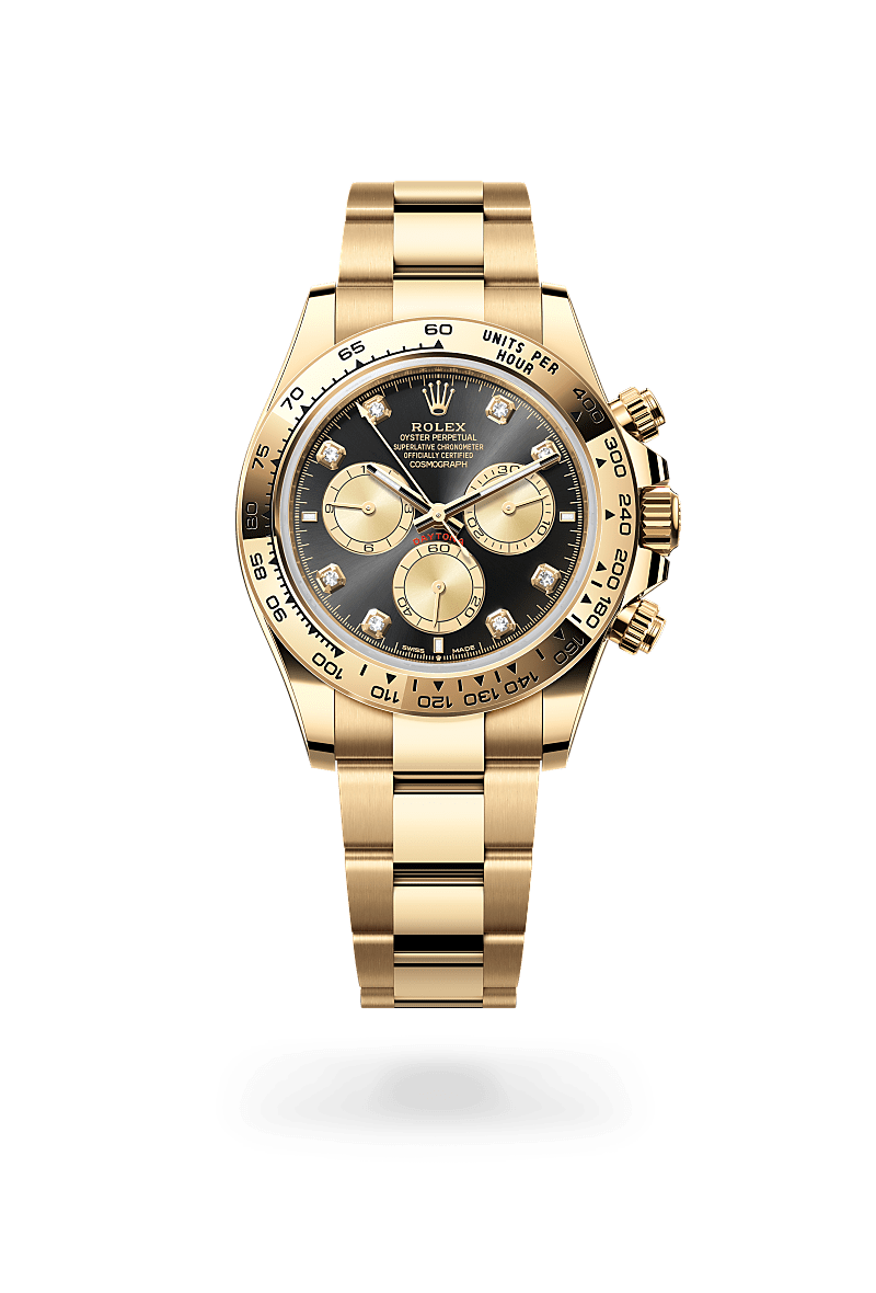 Rolex Cosmograph Daytona腕錶18K黃金款，M126508-0003* - 時美齋鐘錶