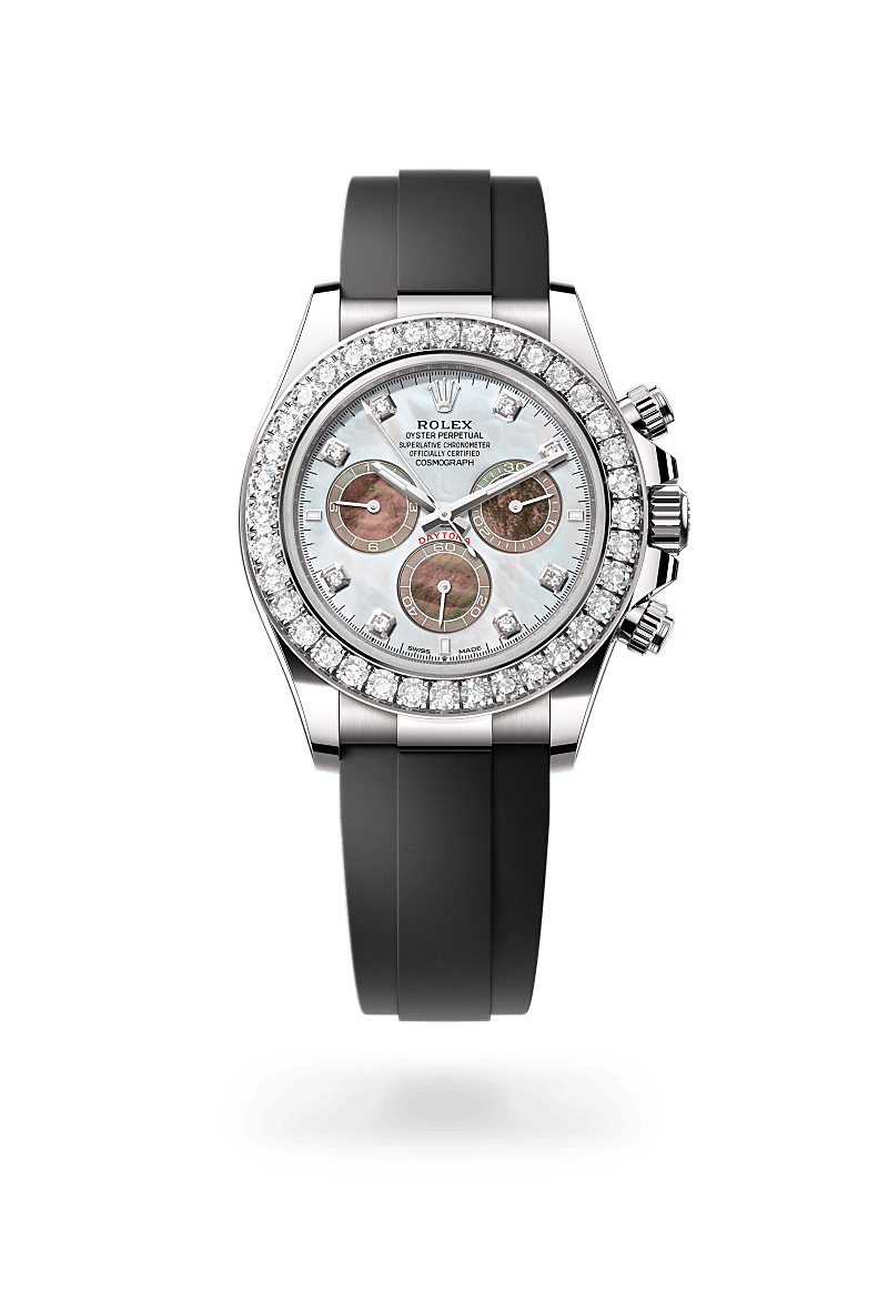 Rolex Cosmograph Daytona腕錶18K白色黃金款，M126589RBR-0001* - 時美齋鐘錶