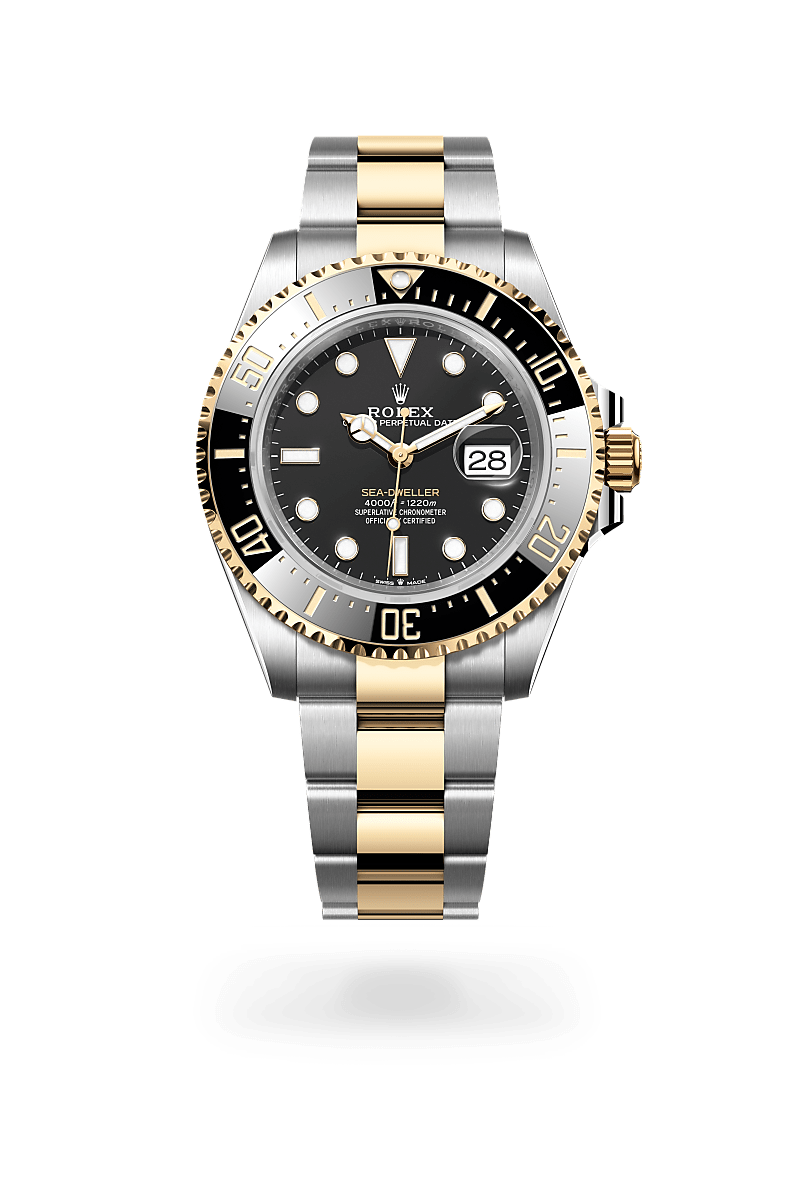 Rolex Sea-Dweller腕錶黃金鋼（蠔式鋼與黃金的組合）款，M126603-0001* - 時美齋鐘錶