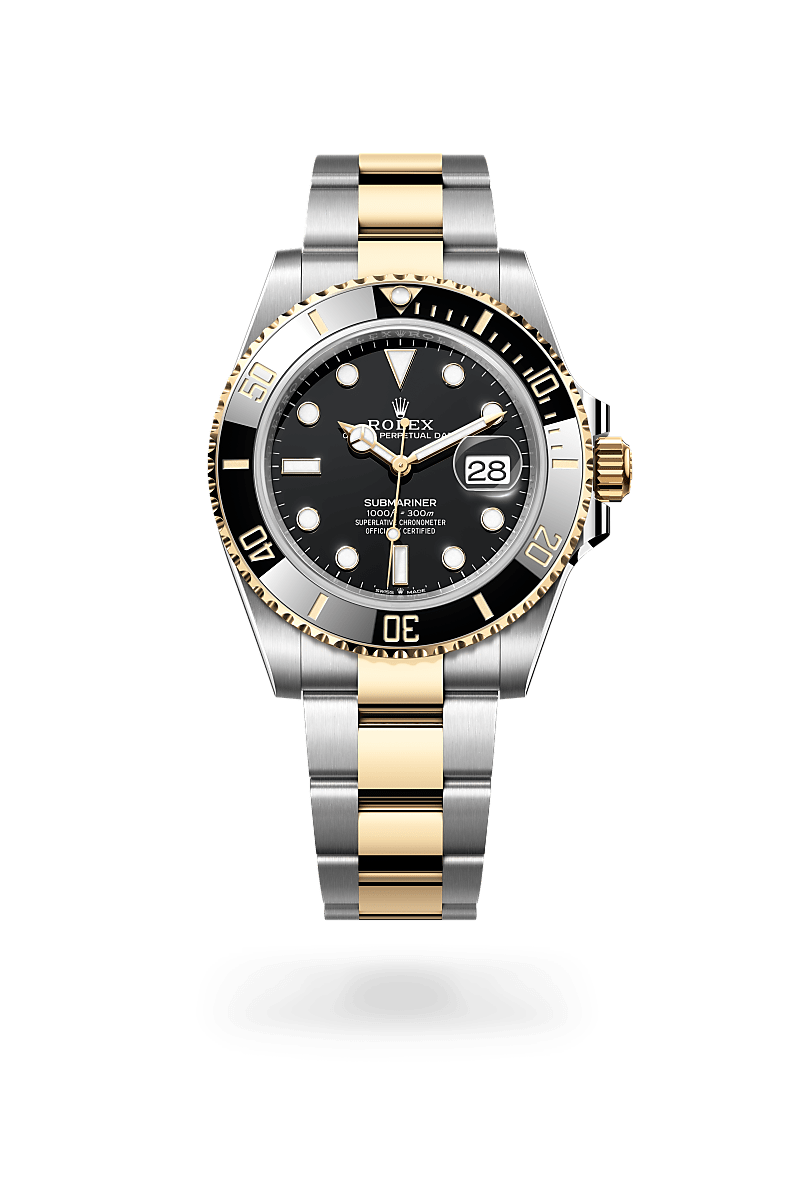 Rolex Submariner腕錶黃金鋼（蠔式鋼與黃金的組合）款，M126613LN-0002* - 時美齋鐘錶