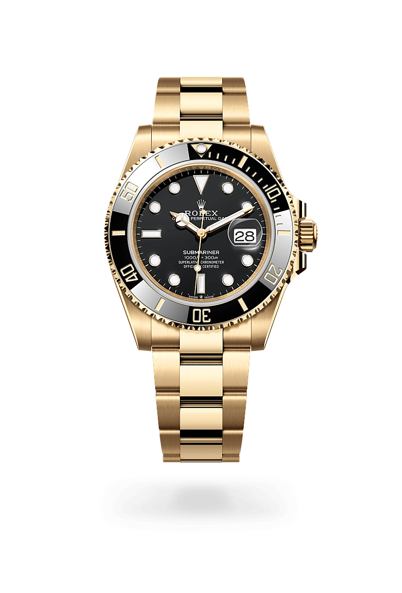 Rolex Submariner腕錶18K黃金款，M126618LN-0002* - 時美齋鐘錶