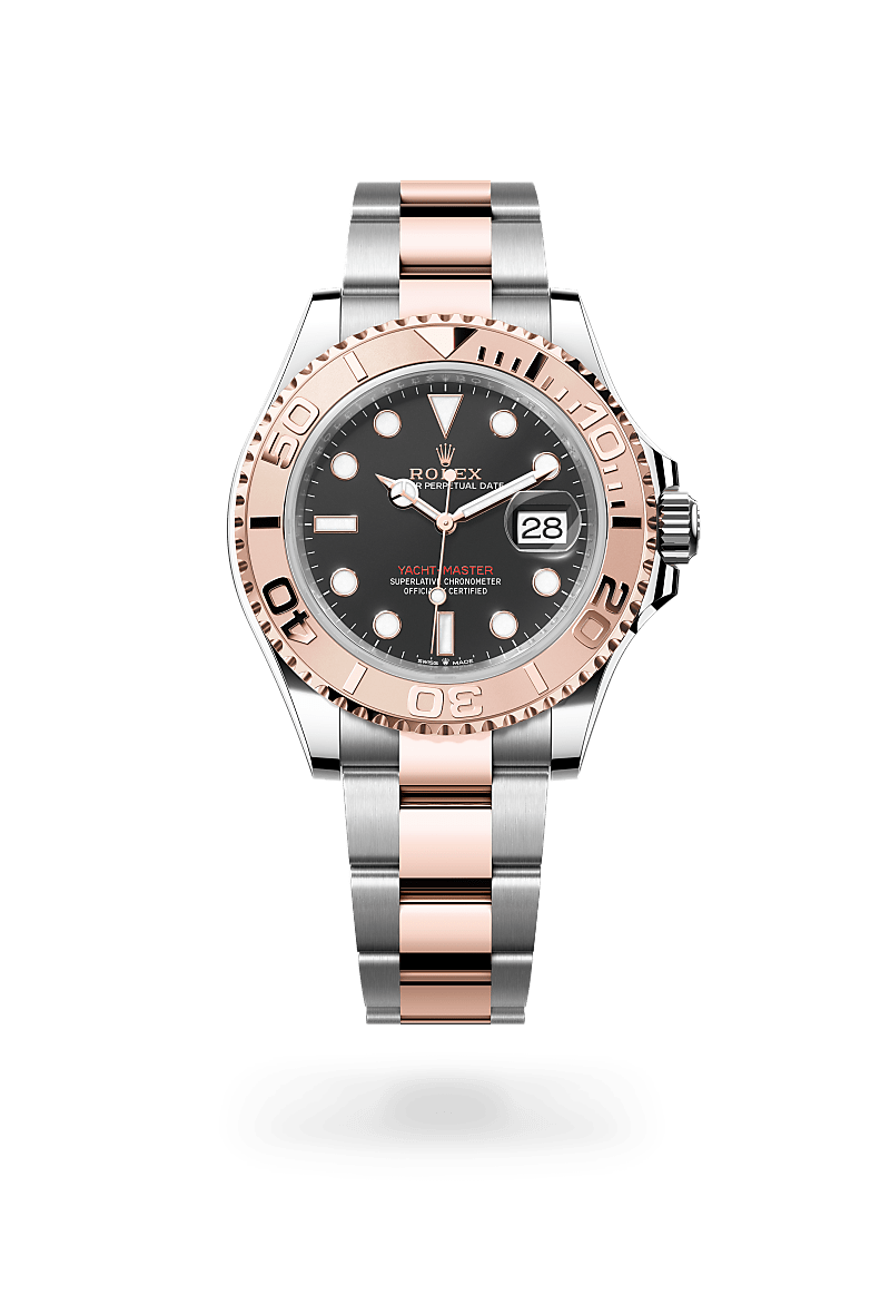 Rolex Yacht-Master腕錶永恒玫瑰金鋼（蠔式鋼與永恒玫瑰金的組合）款，M126621-0002* - 時美齋鐘錶