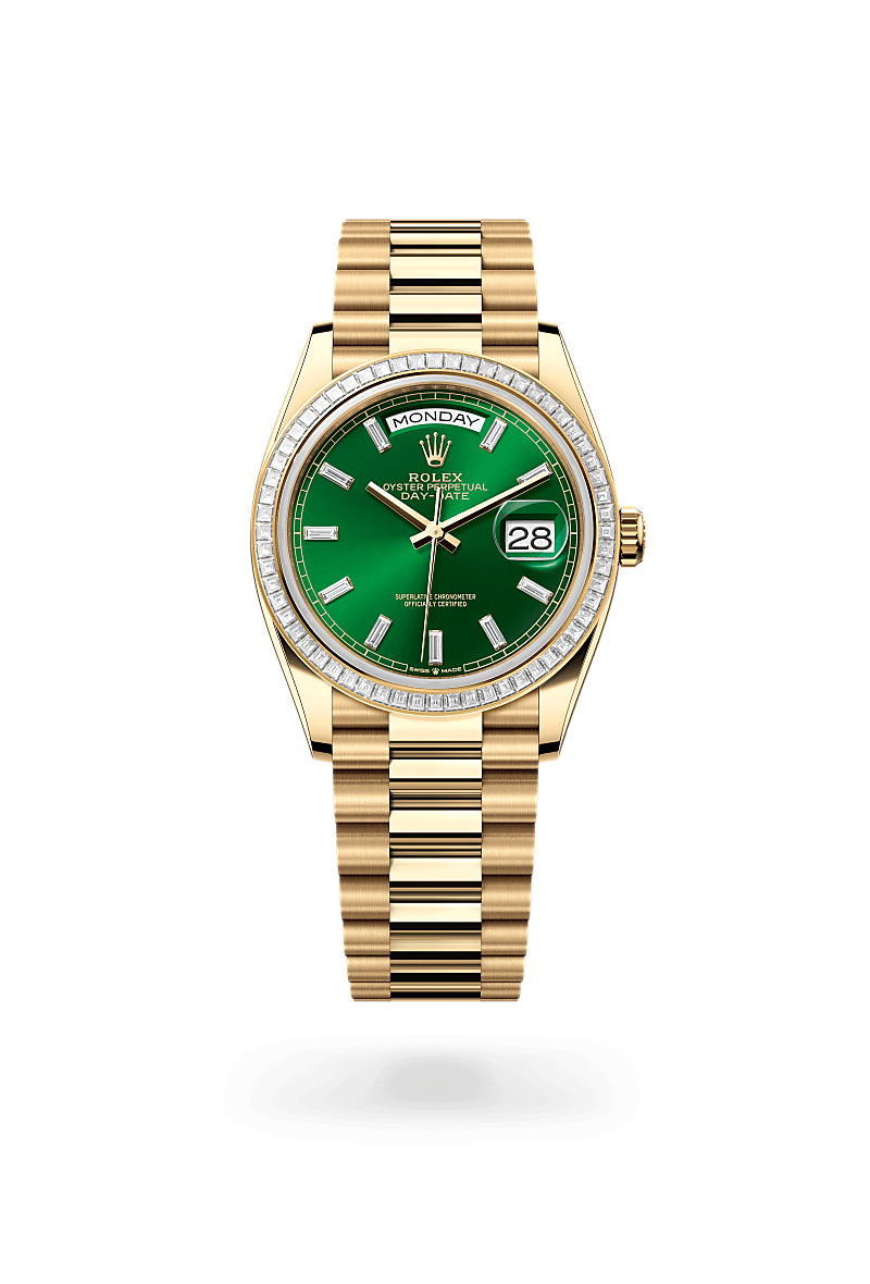 Rolex Day-Date腕錶18K黃金款，M128398TBR-0035* - 時美齋鐘錶