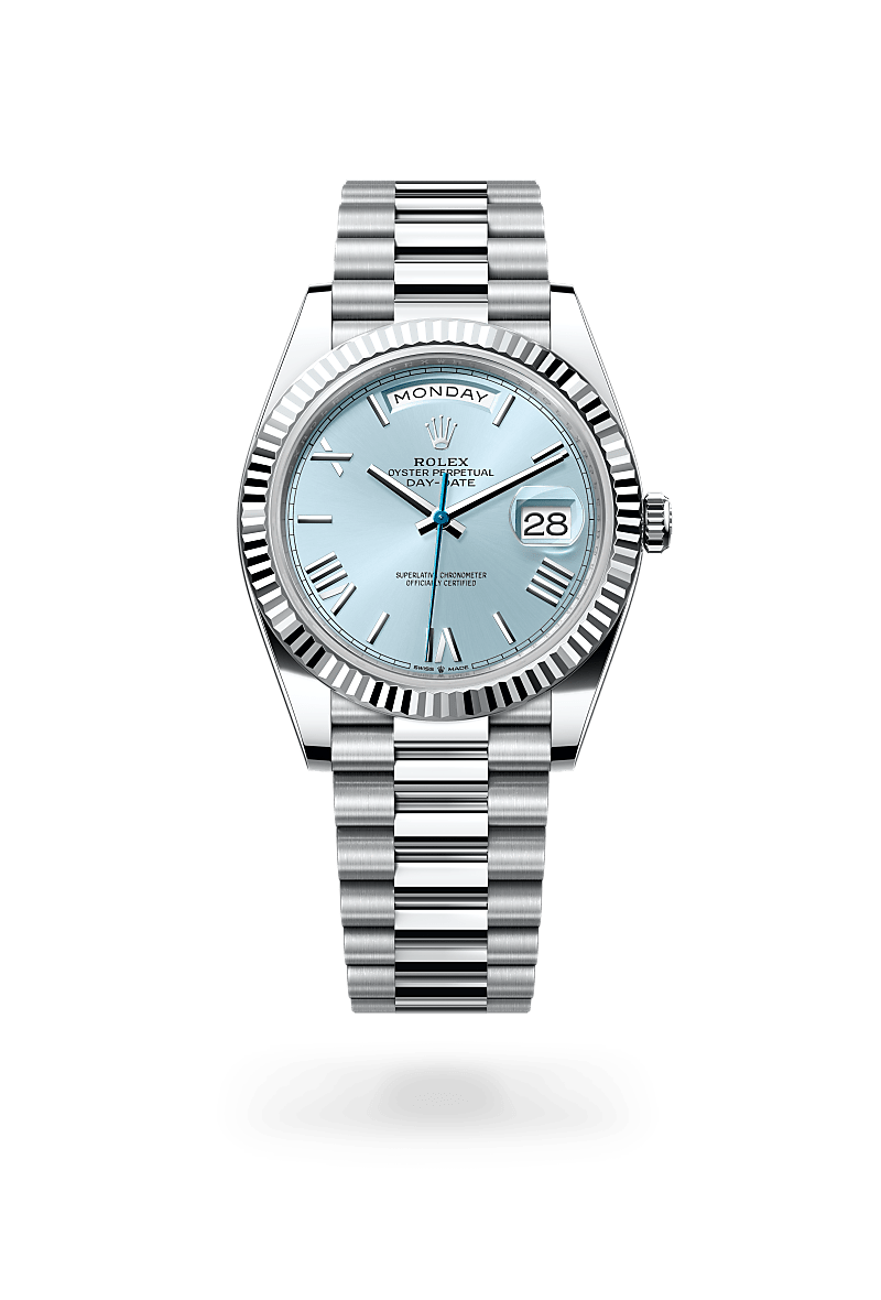 Rolex Day-Date腕錶鉑金款，M228236-0012* - 時美齋鐘錶