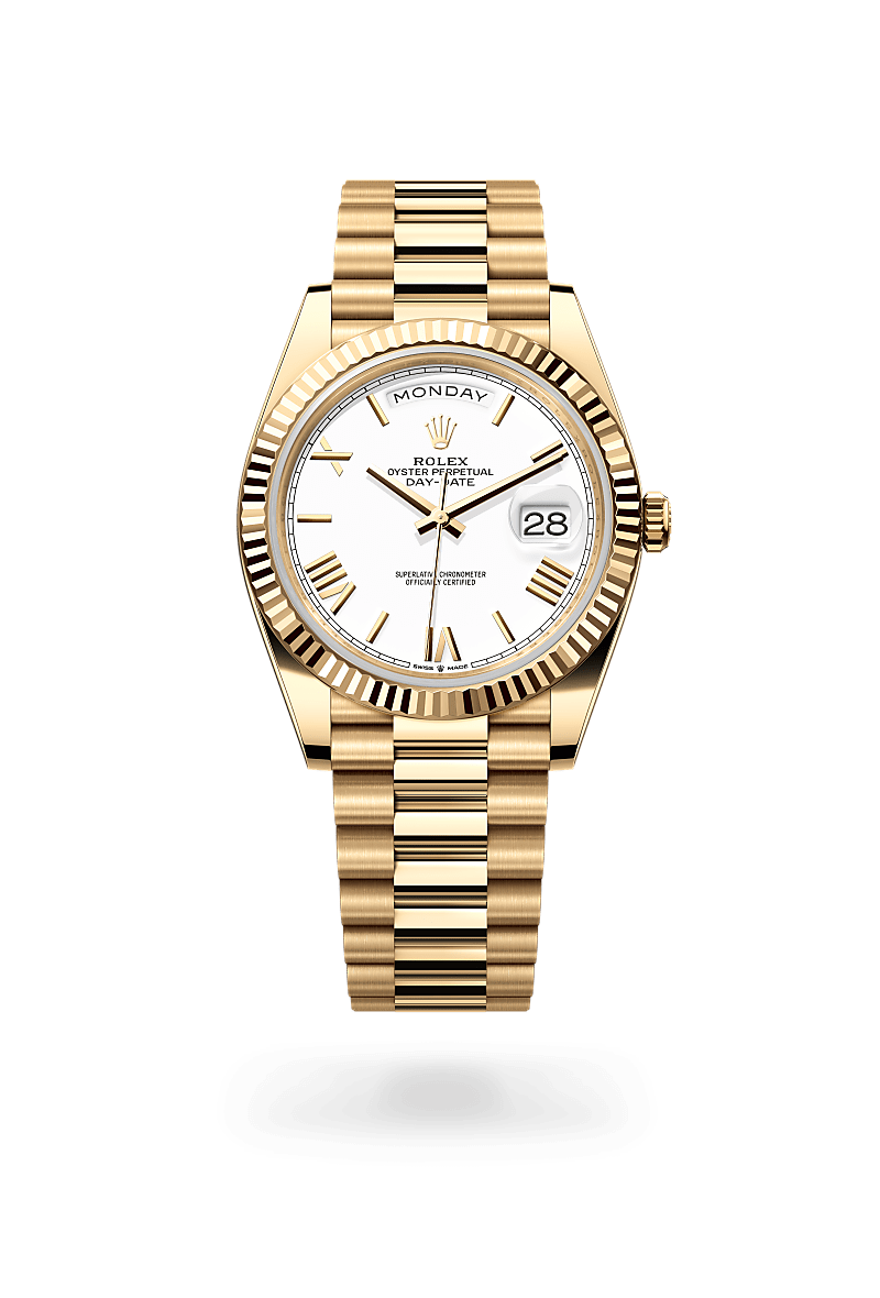 Rolex Day-Date腕錶18K黃金款，M228238-0042* - 時美齋鐘錶