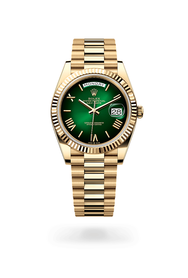 Rolex Day-Date腕錶18K黃金款，M228238-0069* - 時美齋鐘錶