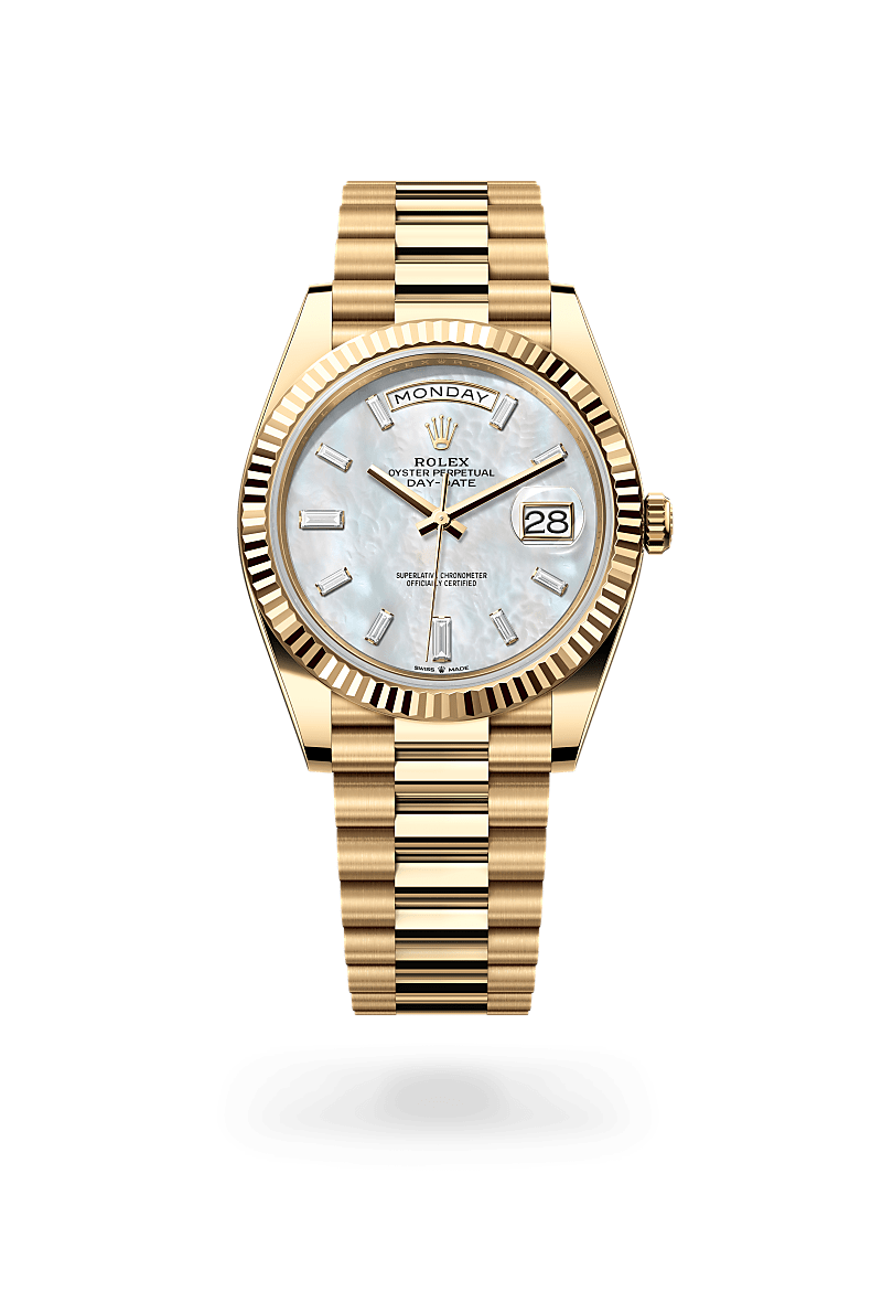Rolex Day-Date腕錶18K黃金款，M228238-0071* - 時美齋鐘錶