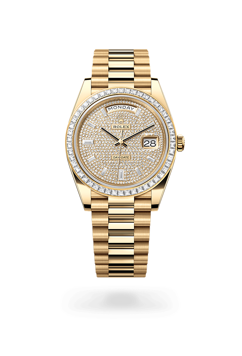 Rolex Day-Date腕錶18K黃金款，M228398TBR-0036* - 時美齋鐘錶