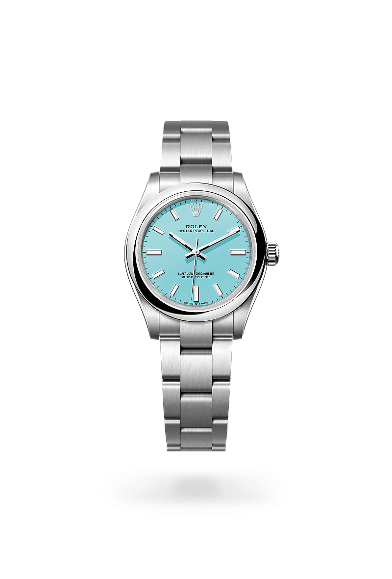 Rolex Oyster Perpetual腕錶蠔式鋼款，M277200-0007* - 時美齋鐘錶