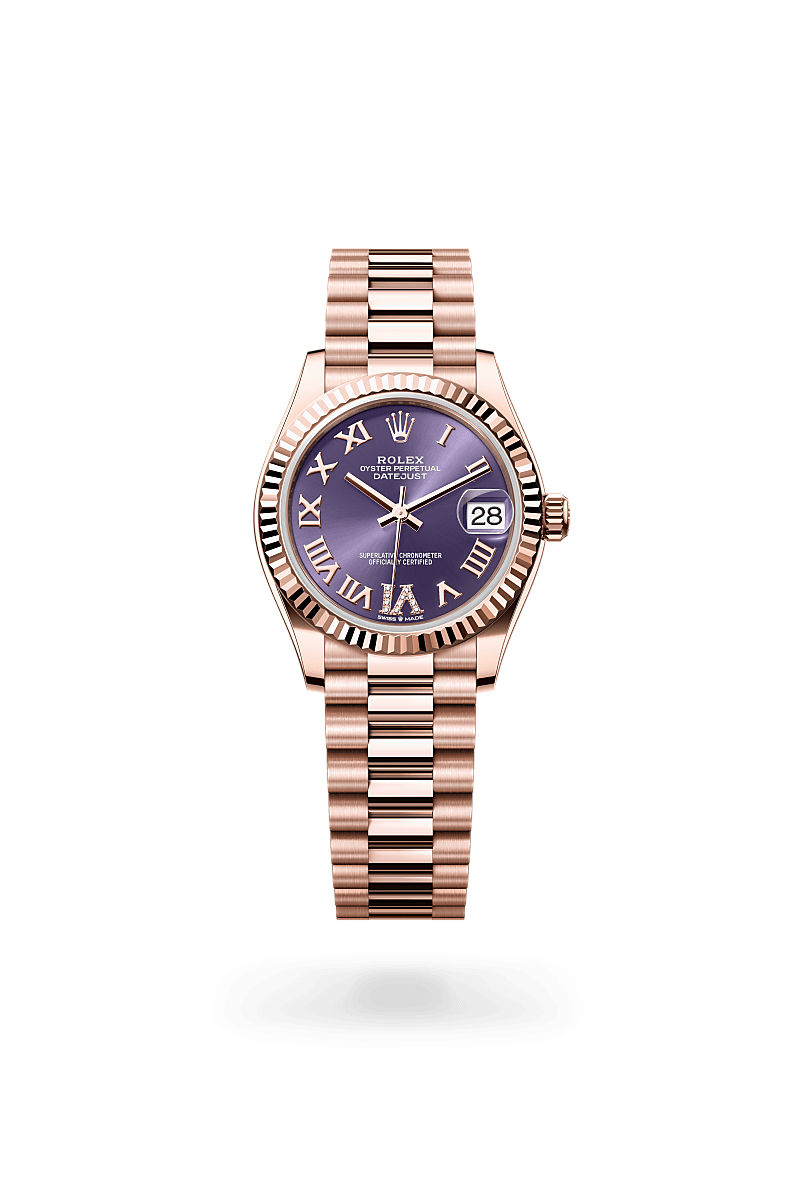 Rolex Datejust腕錶18K永恒玫瑰金款，M278275-0029* - 時美齋鐘錶