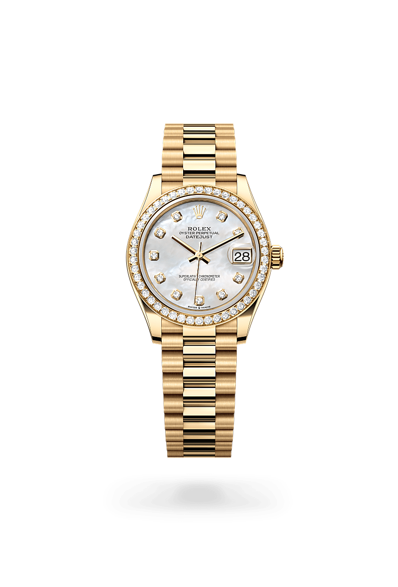Rolex Datejust腕錶18K黃金款，M278288RBR-0006* - 時美齋鐘錶