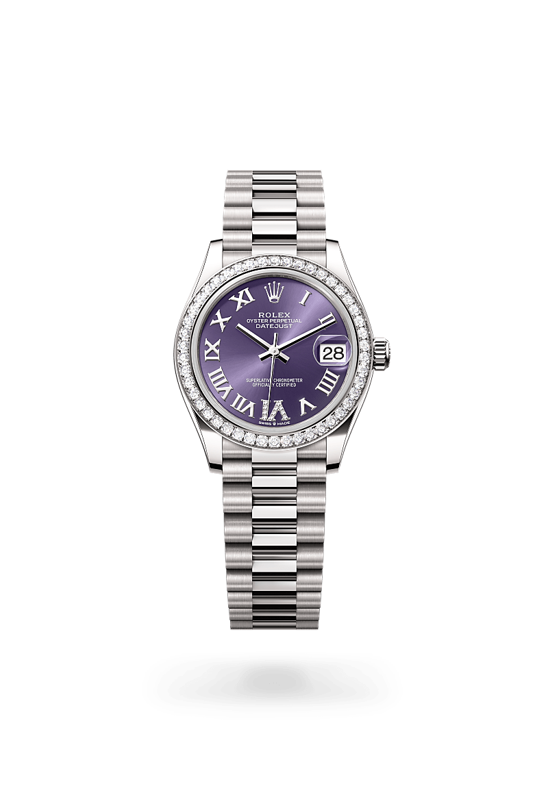 Rolex Datejust腕錶18K白色黃金款，M278289RBR-0019* - 時美齋鐘錶