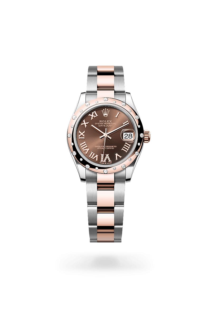 Rolex Datejust腕錶永恒玫瑰金鋼（蠔式鋼與永恒玫瑰金的組合）款，M278341RBR-0003* - 時美齋鐘錶