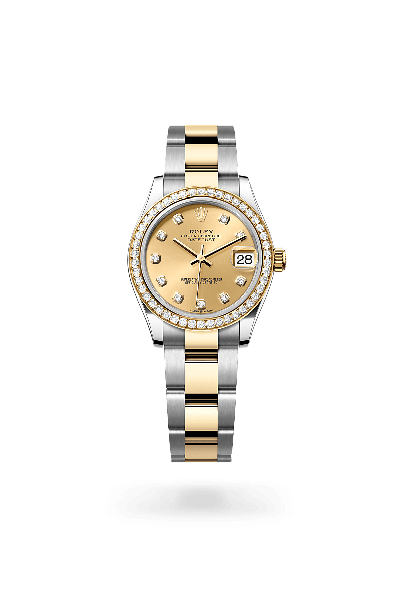 Rolex Datejust腕錶黃金鋼（蠔式鋼與黃金的組合）款，M278383RBR-0025* - 時美齋鐘錶