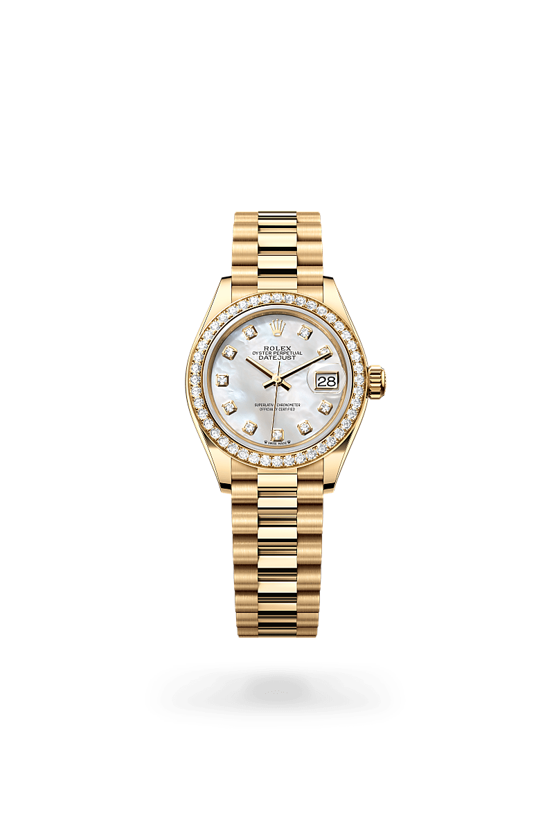 Rolex Lady-Datejust腕錶18K黃金款，M279138RBR-0015* - 時美齋鐘錶