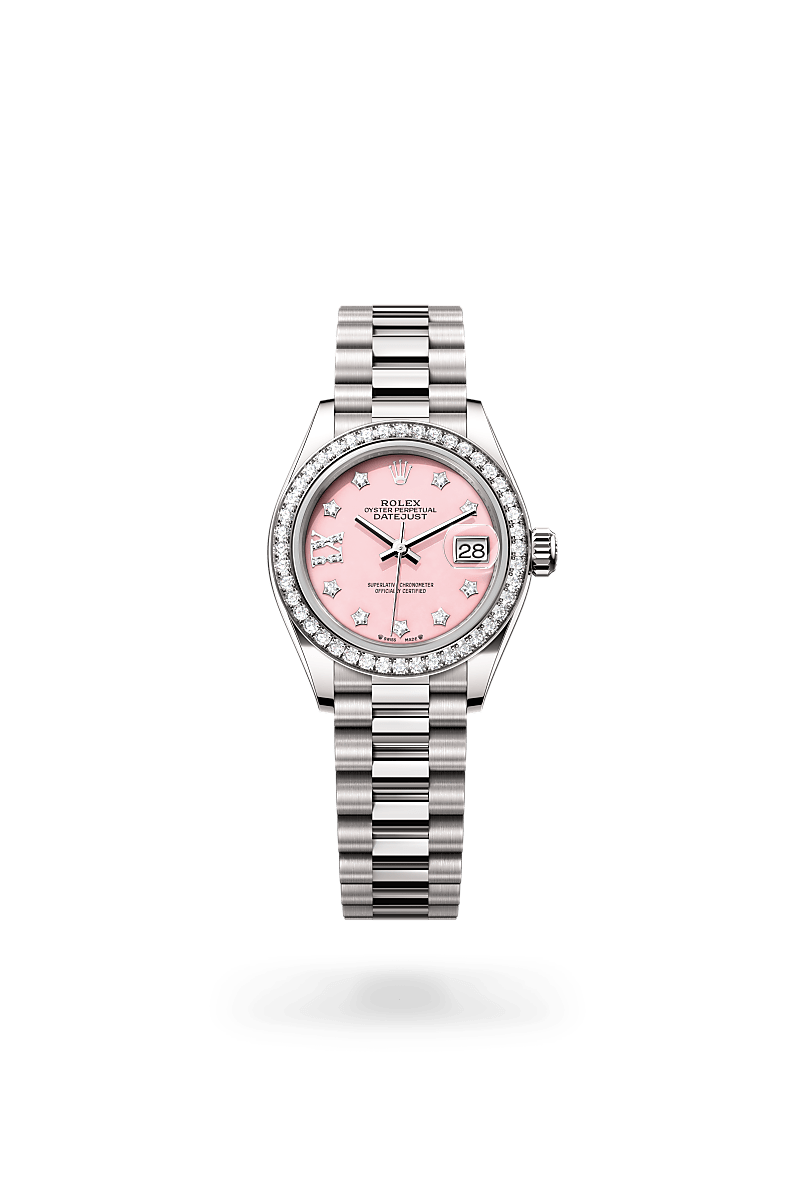 Rolex Lady-Datejust腕錶18K白色黃金款，M279139RBR-0002* - 時美齋鐘錶