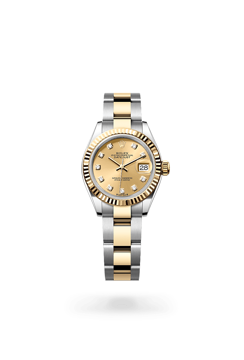 Rolex Lady-Datejust腕錶黃金鋼（蠔式鋼與黃金的組合）款，M279173-0012* - 時美齋鐘錶