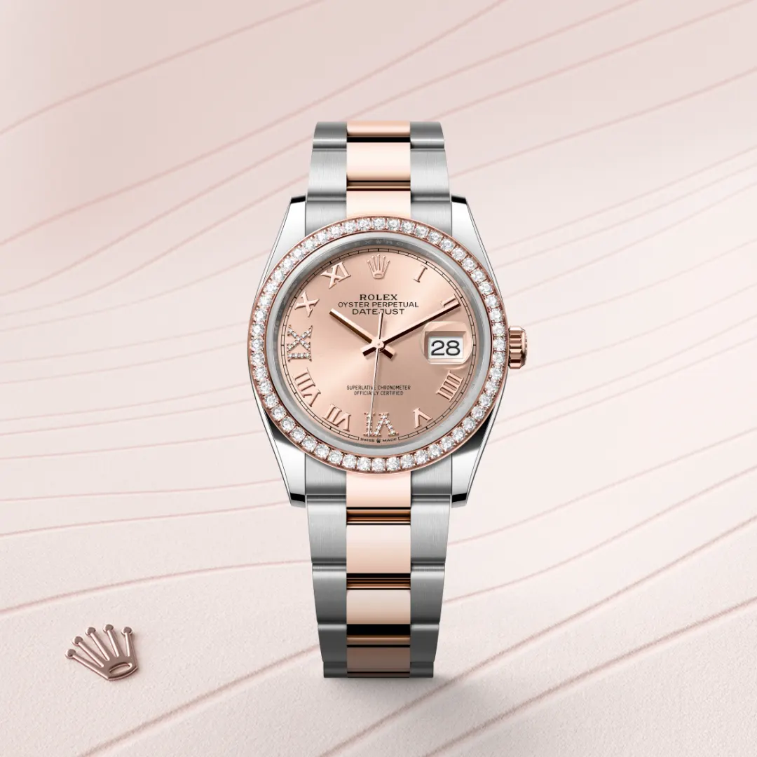 Lady-Datejust腕錶永恒玫瑰金鋼（蠔式鋼與永恒玫瑰金的組合）款，M126281RBR-0016* - 時美齋鐘錶 slide1