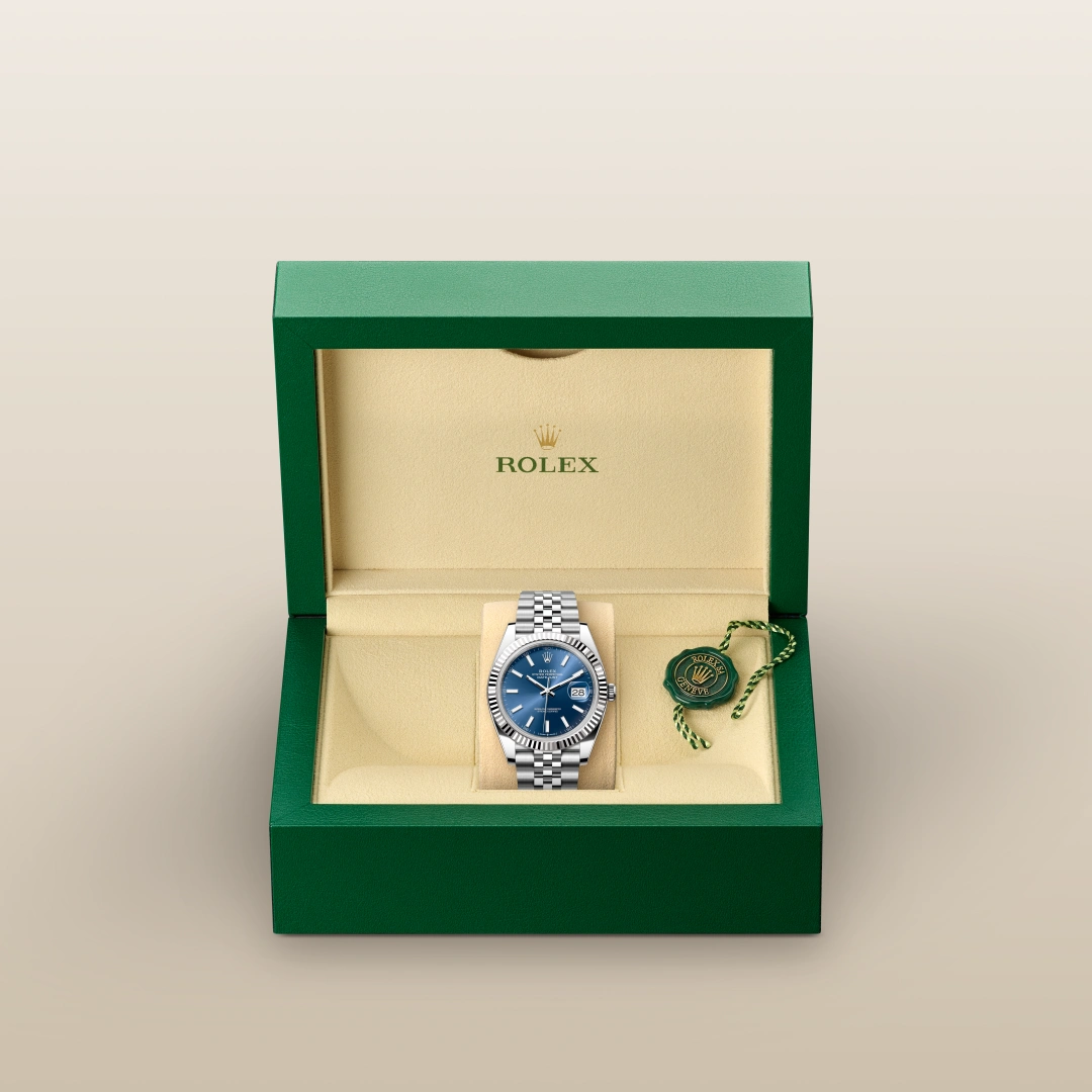 Lady-Datejust腕錶白色黃金鋼（蠔式鋼與白色黃金的組合）款，M126334-0002* - 時美齋鐘錶 slide2