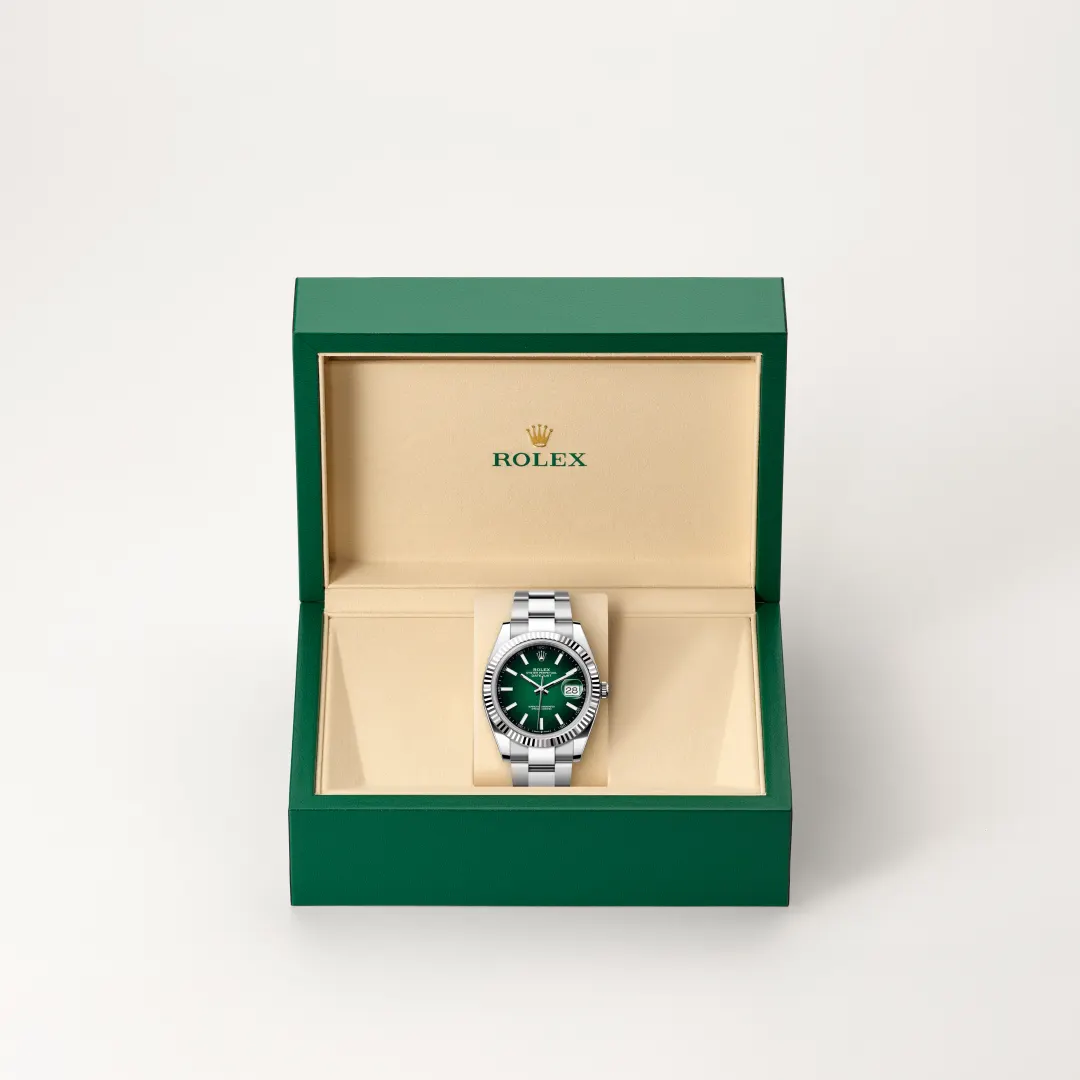 Lady-Datejust腕錶白色黃金鋼（蠔式鋼與白色黃金的組合）款，M126334-0033* - 時美齋鐘錶 slide2