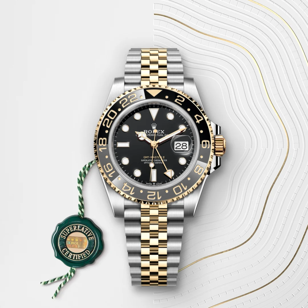 GMT-Master II腕錶黃金鋼（蠔式鋼與黃金的組合）款，M126713GRNR-0001* - 時美齋鐘錶 slide3
