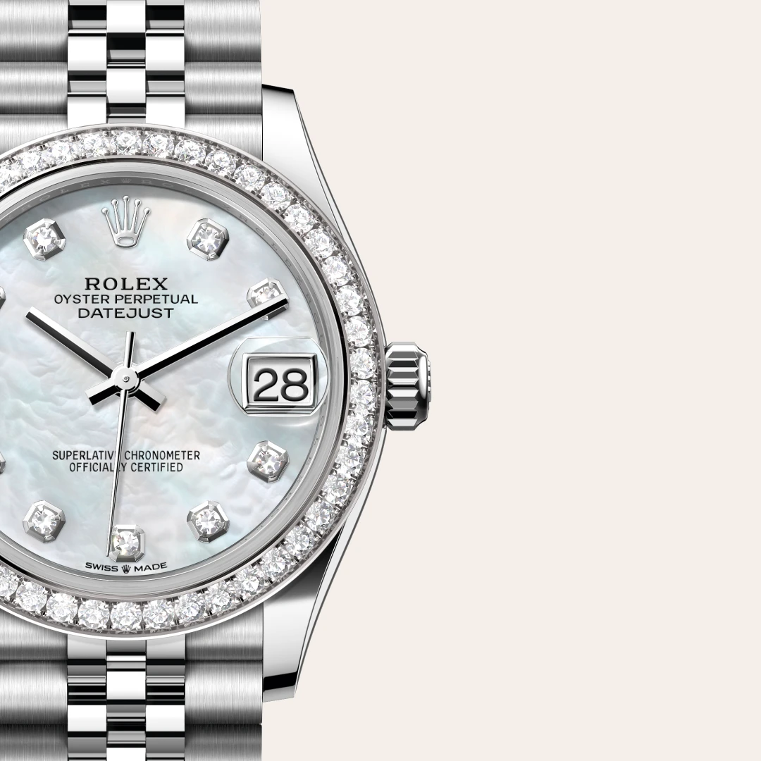 Lady-Datejust腕錶白色黃金鋼（蠔式鋼與白色黃金的組合）款，M278384RBR-0008* - 時美齋鐘錶 slide4