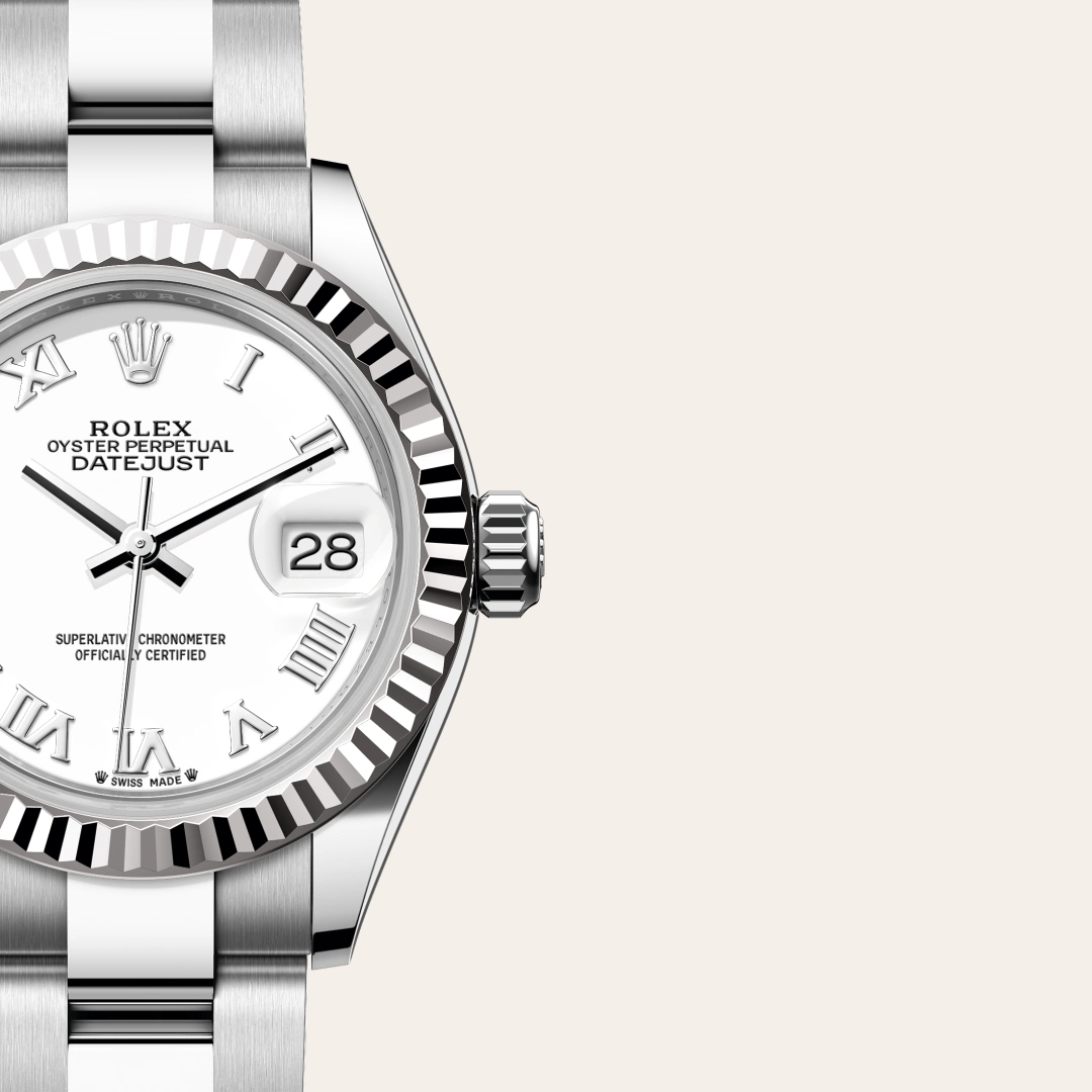 Lady-Datejust腕錶白色黃金鋼（蠔式鋼與白色黃金的組合）款，M279174-0020* - 時美齋鐘錶 slide4