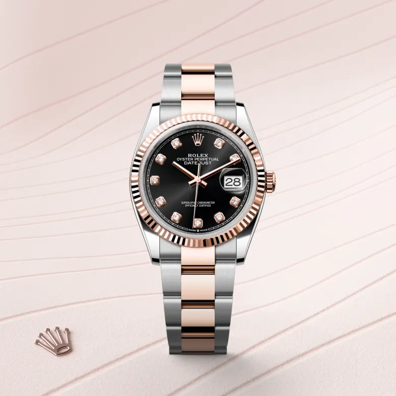 Lady-Datejust腕錶永恒玫瑰金鋼（蠔式鋼與永恒玫瑰金的組合）款，M126231-0020* - 時美齋鐘錶 slide1