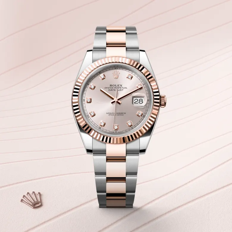 Lady-Datejust腕錶永恒玫瑰金鋼（蠔式鋼與永恒玫瑰金的組合）款，M126331-0007* - 時美齋鐘錶 slide1