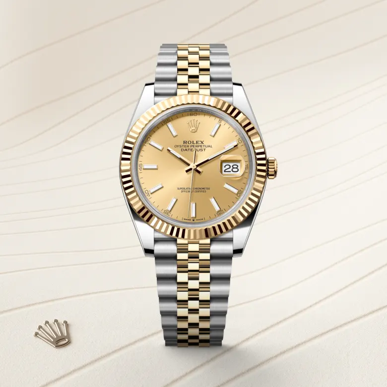 Lady-Datejust腕錶黃金鋼（蠔式鋼與黃金的組合）款，M126333-0010* - 時美齋鐘錶 slide1