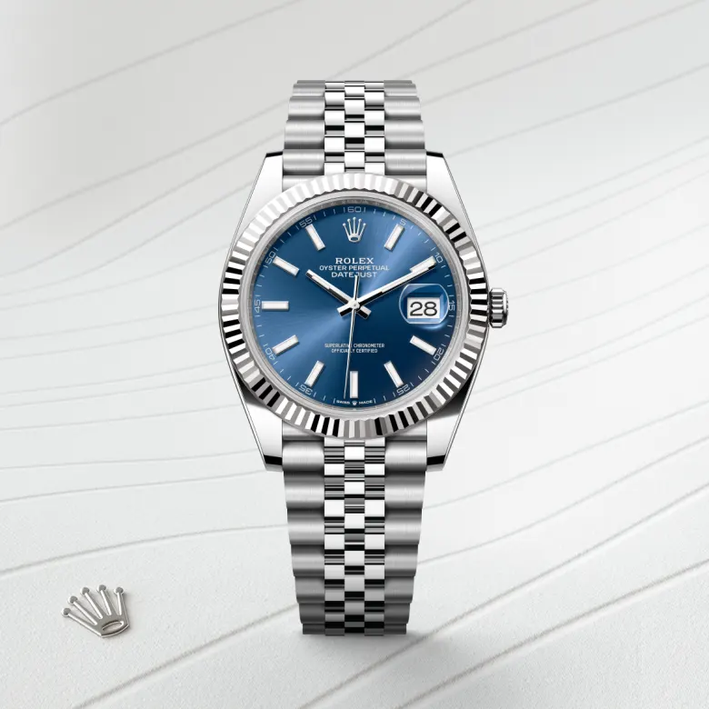 Lady-Datejust腕錶白色黃金鋼（蠔式鋼與白色黃金的組合）款，M126334-0002* - 時美齋鐘錶 slide1