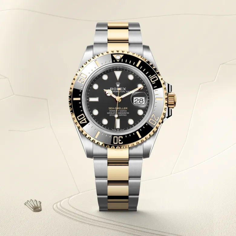 Sea-Dweller腕錶黃金鋼（蠔式鋼與黃金的組合）款，M126603-0001* - 時美齋鐘錶 slide1