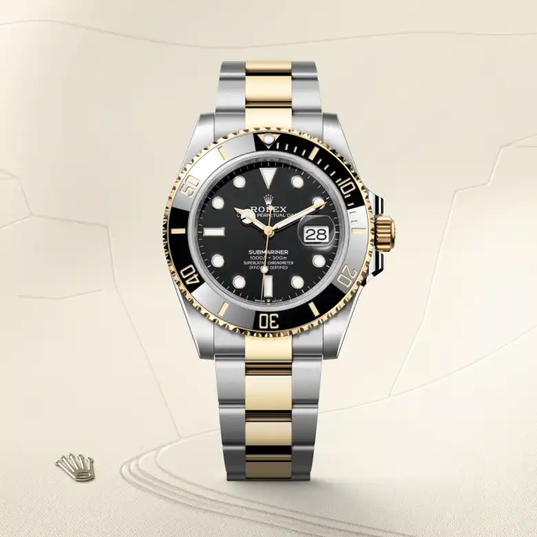 Submariner腕錶黃金鋼（蠔式鋼與黃金的組合）款，M126613LN-0002* - 時美齋鐘錶 slide1