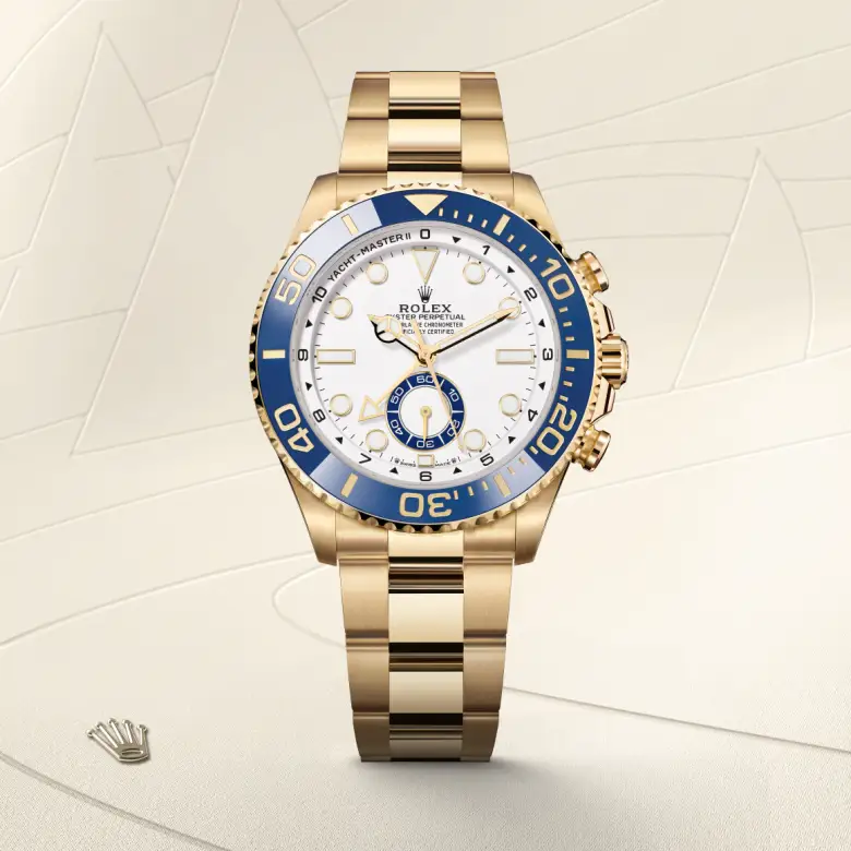 Yacht-Master II腕錶18K黃金款，M126688-0001* - 時美齋鐘錶 slide1