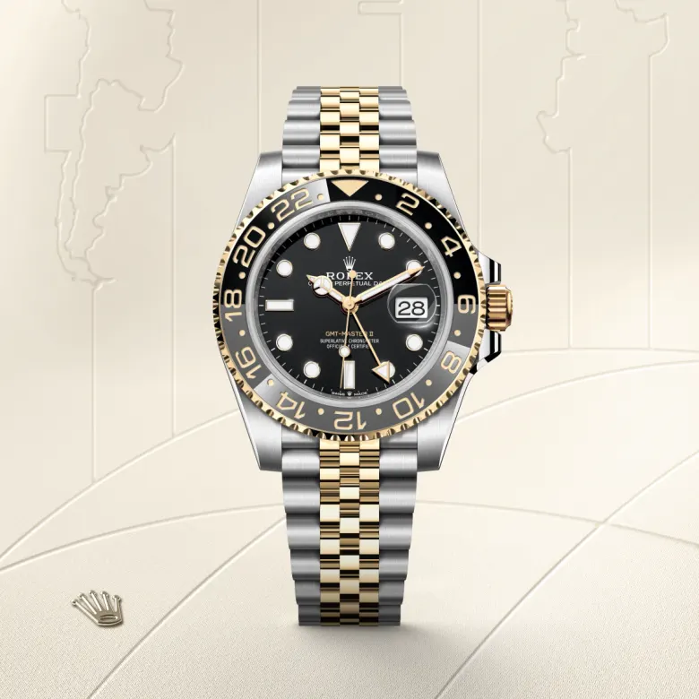 GMT-Master II腕錶黃金鋼（蠔式鋼與黃金的組合）款，M126713GRNR-0001* - 時美齋鐘錶 slide1