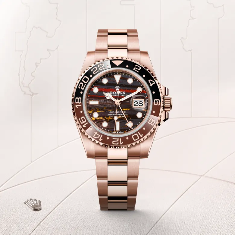 GMT-Master II腕錶18K永恒玫瑰金款，M126715CHNR-0002* - 時美齋鐘錶 slide1