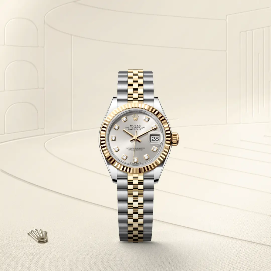 Lady-Datejust腕錶黃金鋼（蠔式鋼與黃金的組合）款，M279173-0007* - 時美齋鐘錶 slide1
