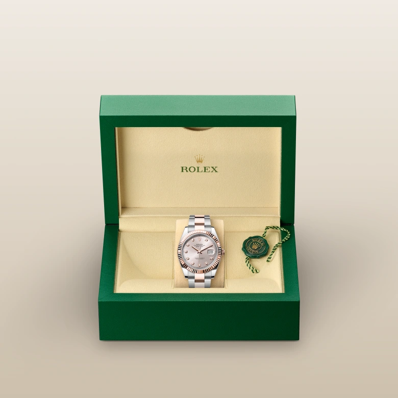 Lady-Datejust腕錶永恒玫瑰金鋼（蠔式鋼與永恒玫瑰金的組合）款，M126331-0007* - 時美齋鐘錶 slide2