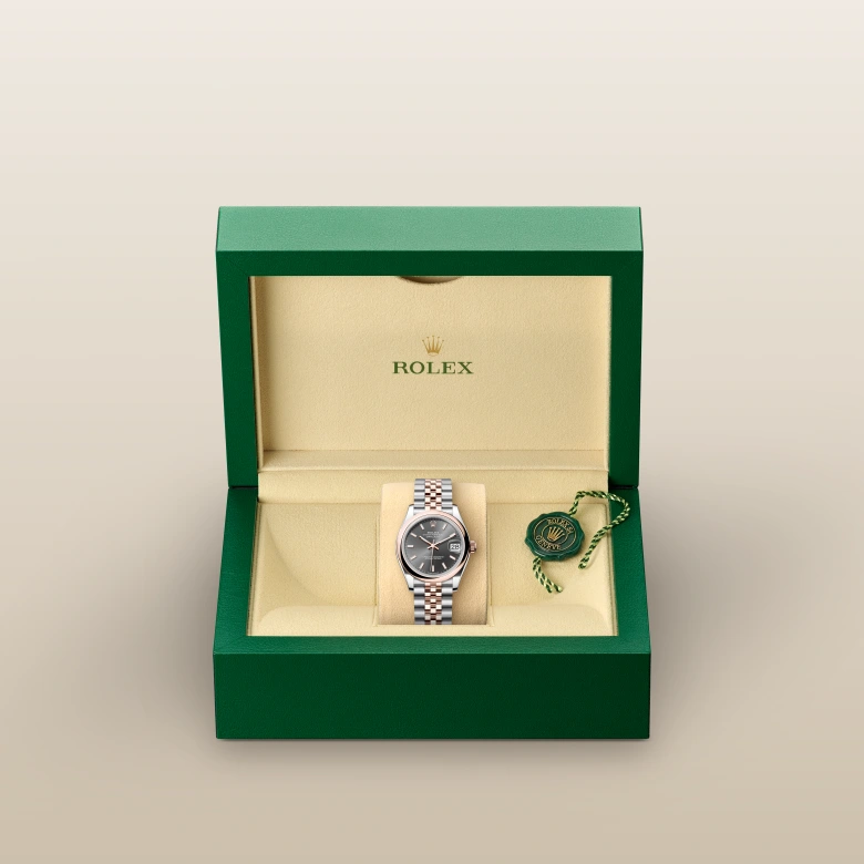 Lady-Datejust腕錶永恒玫瑰金鋼（蠔式鋼與永恒玫瑰金的組合）款，M278241-0018* - 時美齋鐘錶 slide2