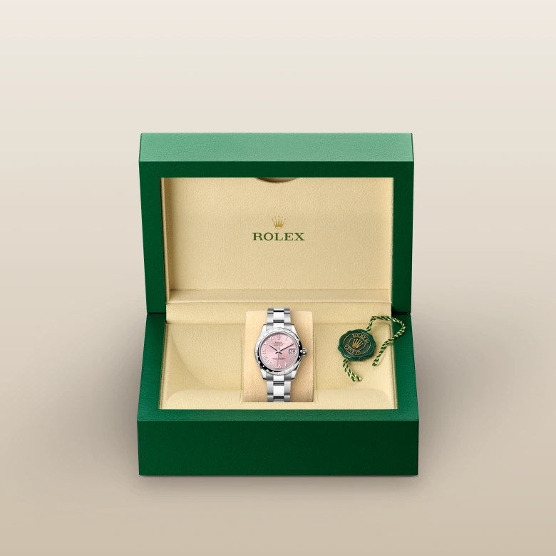 Lady-Datejust腕錶白色黃金鋼（蠔式鋼與白色黃金的組合）款，M278344RBR-0021* - 時美齋鐘錶 slide2