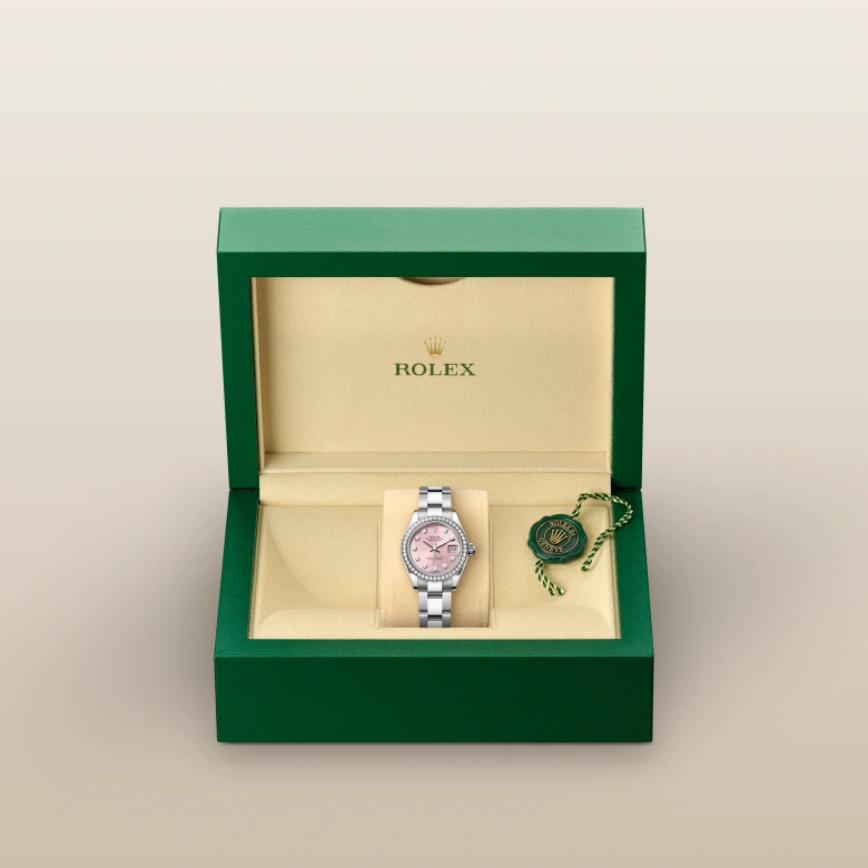Lady-Datejust腕錶白色黃金鋼（蠔式鋼與白色黃金的組合）款，M279384RBR-0004* - 時美齋鐘錶 slide2