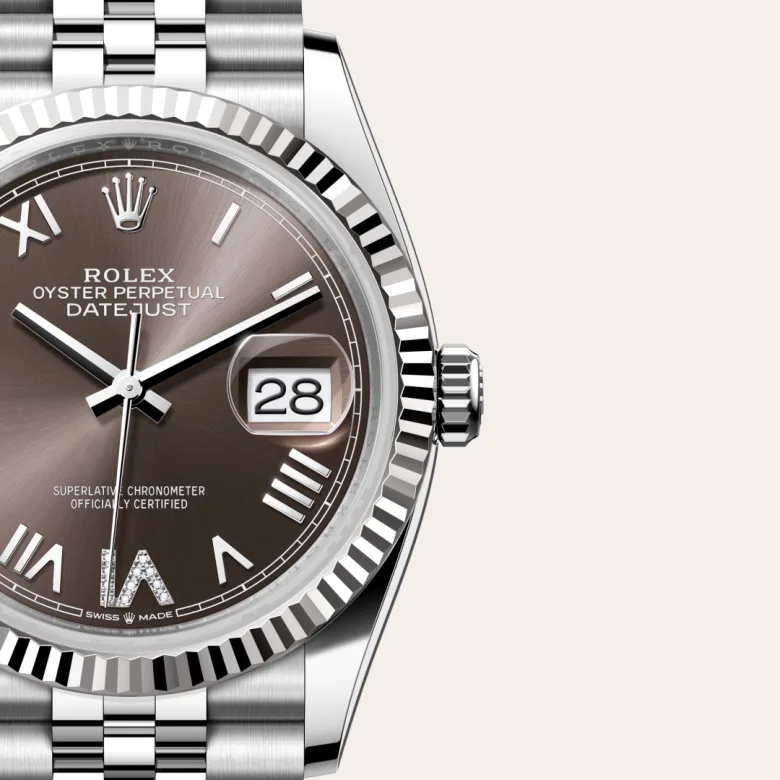 Lady-Datejust腕錶白色黃金鋼（蠔式鋼與白色黃金的組合）款，M126234-0071* - 時美齋鐘錶 slide3